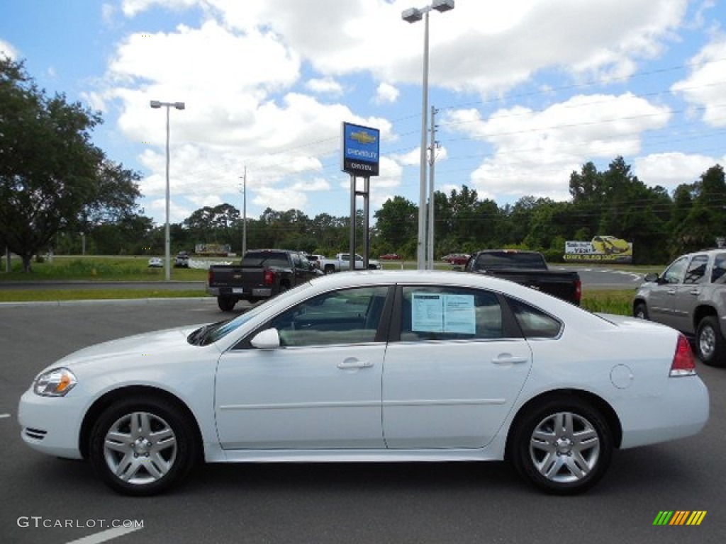 2013 Impala LT - Summit White / Gray photo #2