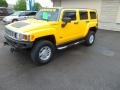 2007 Yellow Hummer H3 X  photo #8