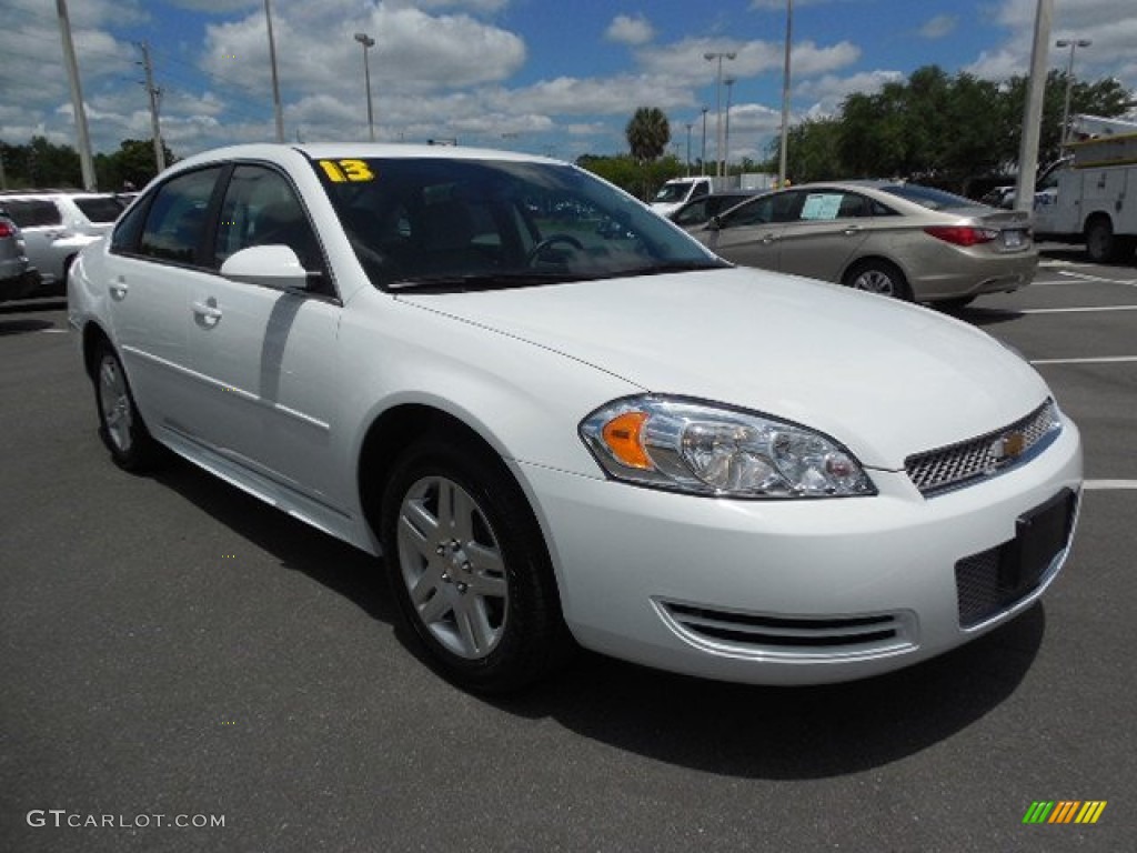 Summit White 2013 Chevrolet Impala LT Exterior Photo #80686426