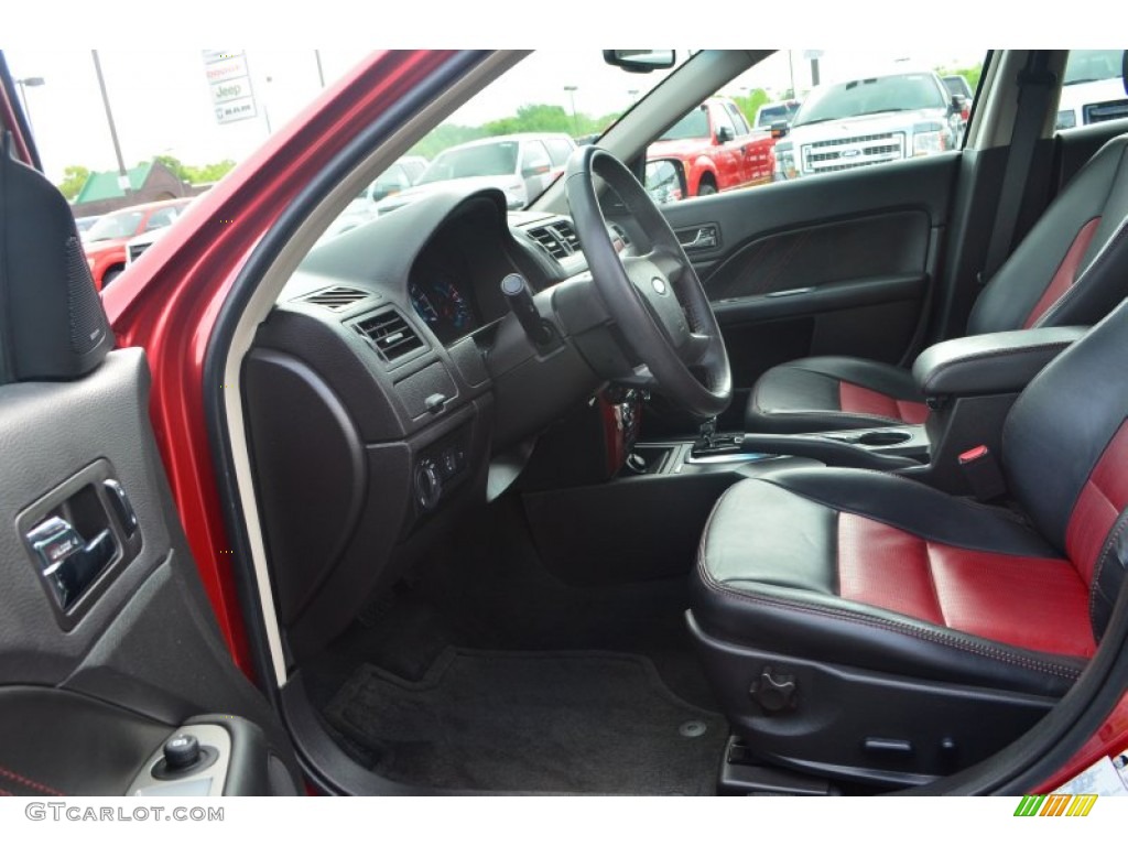 Charcoal Black/Sport Black Interior 2010 Ford Fusion Sport Photo #80686865