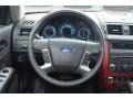 2010 Ford Fusion Charcoal Black/Sport Black Interior Steering Wheel Photo