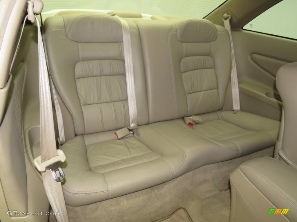 2000 Honda Accord EX V6 Coupe Rear Seat Photos