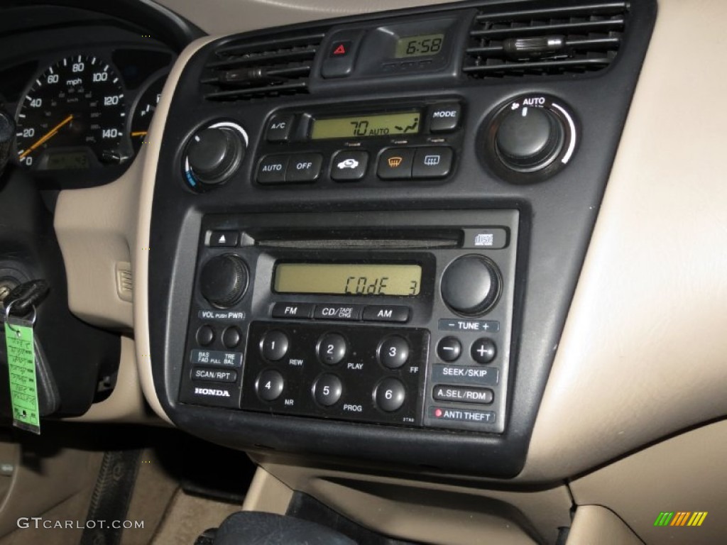 2000 Honda Accord EX V6 Coupe Controls Photo #80687480
