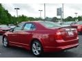 2010 Red Candy Metallic Ford Fusion Sport  photo #37