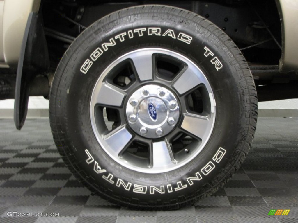 2011 Ford F350 Super Duty Lariat Crew Cab 4x4 Wheel Photo #80687705