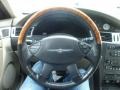 2007 Chrysler Pacifica Pastel Slate Gray Interior Steering Wheel Photo