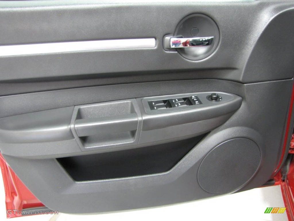 2008 Dodge Charger R/T Dark Slate Gray Door Panel Photo #80688524