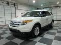 2012 White Suede Ford Explorer XLT  photo #3
