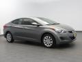 2012 Titanium Gray Metallic Hyundai Elantra GLS  photo #3