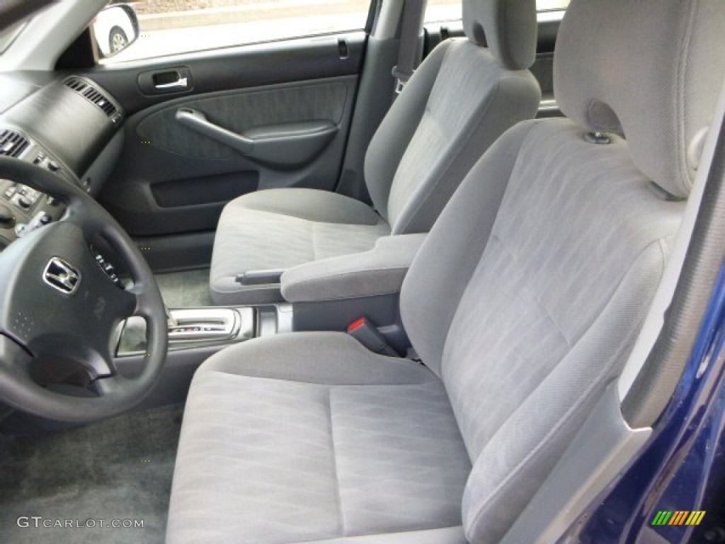 2003 Honda Civic EX Sedan Front Seat Photo #80689322