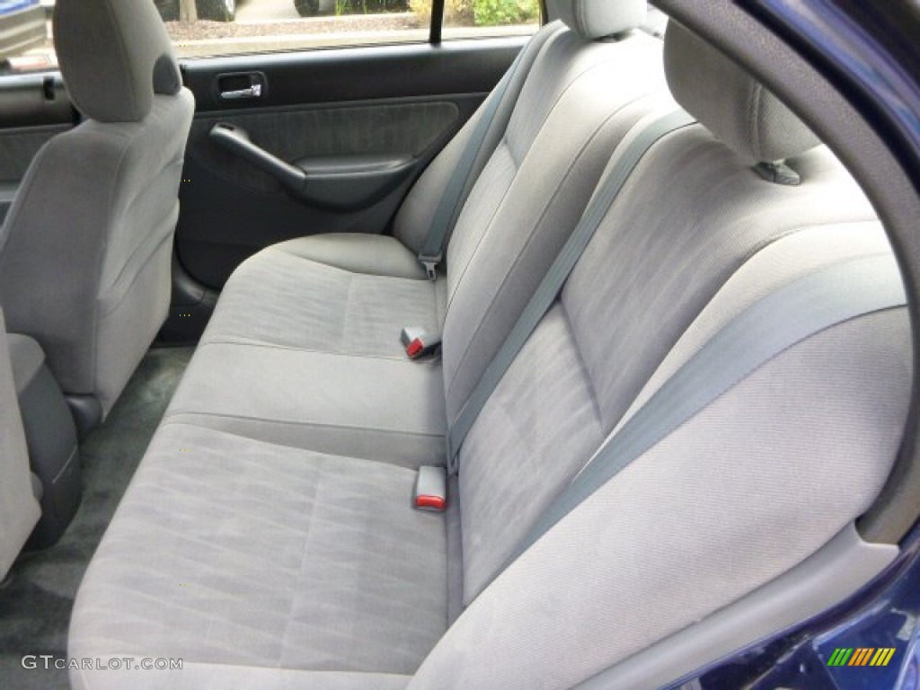 2003 Honda Civic EX Sedan Rear Seat Photo #80689346