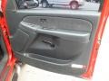 2002 Chevrolet Silverado 2500 Graphite Interior Door Panel Photo