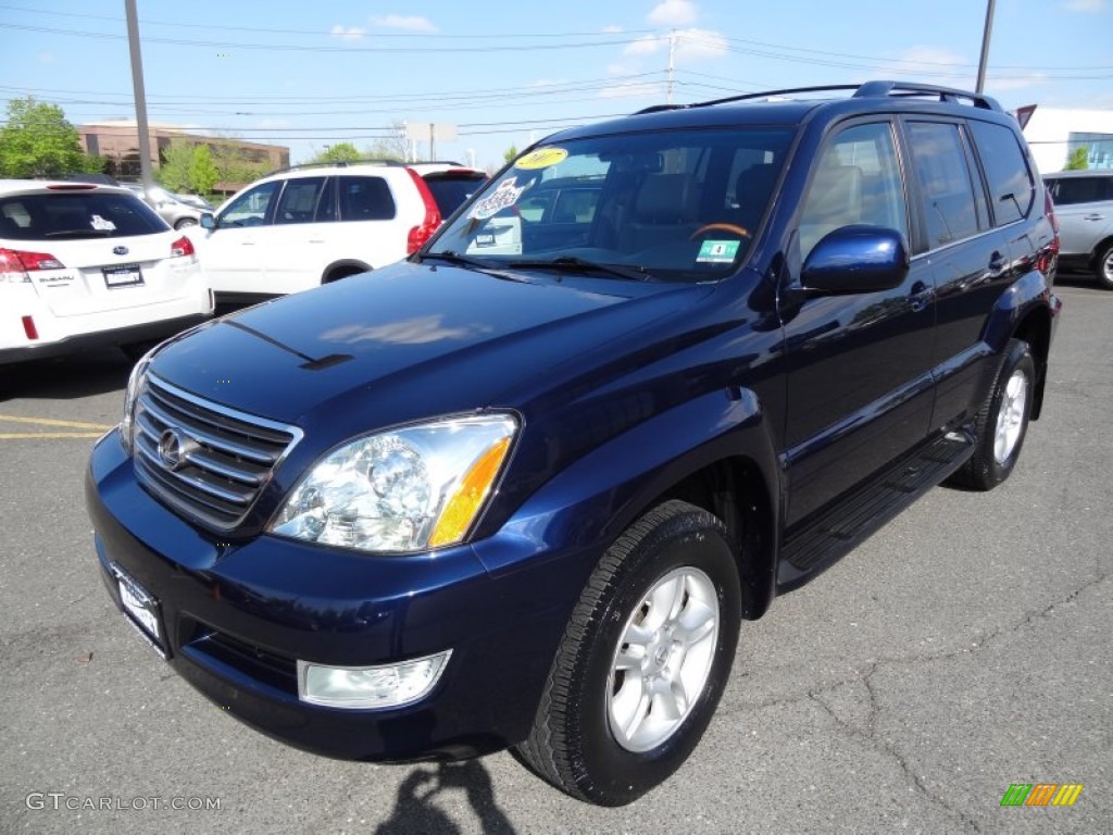 2007 GX 470 - Nautical Blue Metallic / Dark Gray photo #7