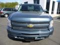 2010 Blue Granite Metallic Chevrolet Silverado 1500 LT Extended Cab 4x4  photo #8