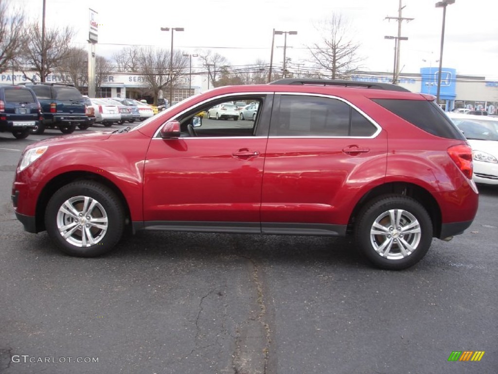 Crystal Red Tintcoat 2013 Chevrolet Equinox LT AWD Exterior Photo #80691268