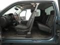 Ebony 2011 Chevrolet Silverado 1500 LT Extended Cab Interior Color