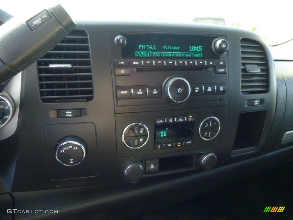 2010 Silverado 1500 LT Extended Cab 4x4 - Blue Granite Metallic / Ebony photo #18