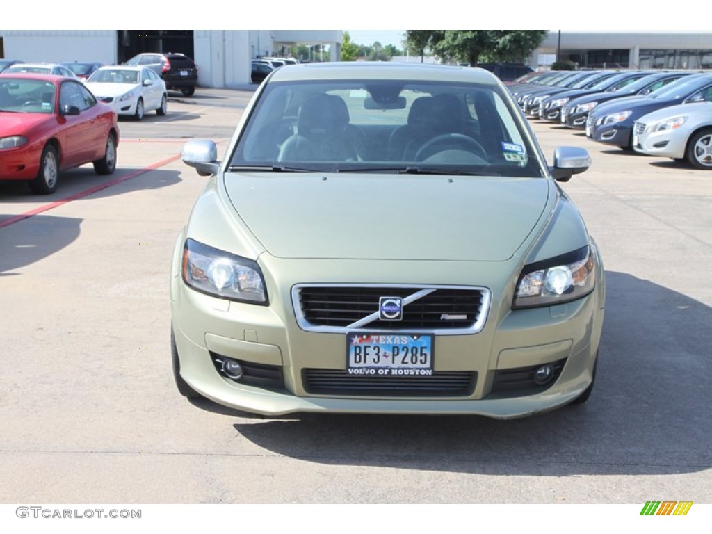 2010 C30 T5 R-Design - Gecko Green Metallic / R Design Off Black photo #2