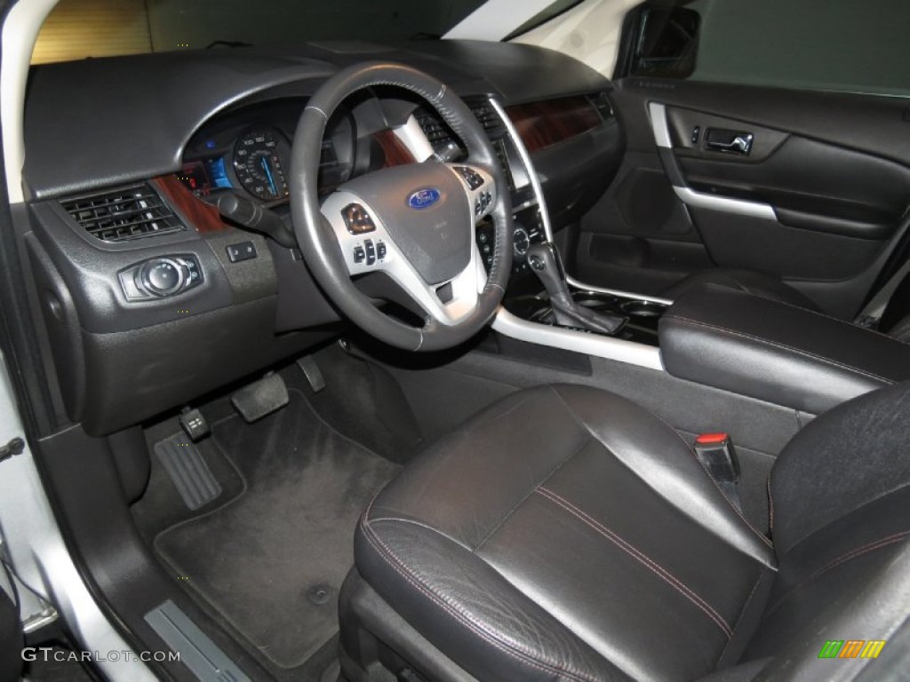 Charcoal Black Interior 2011 Ford Edge Limited Photo #80692097