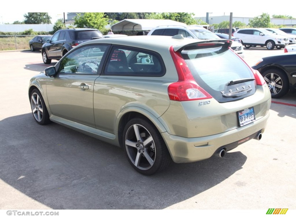 2010 C30 T5 R-Design - Gecko Green Metallic / R Design Off Black photo #7