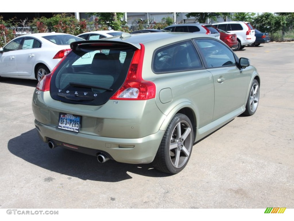 2010 C30 T5 R-Design - Gecko Green Metallic / R Design Off Black photo #9