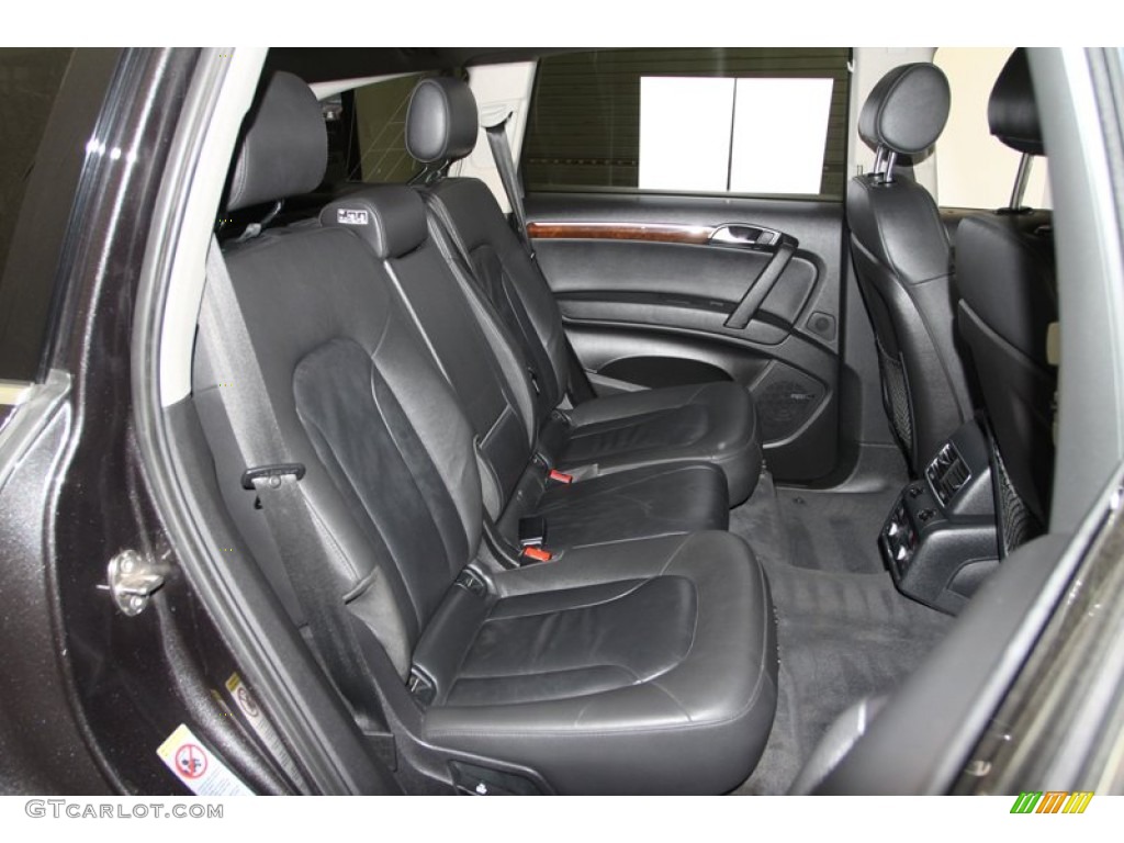 Black Interior 2008 Audi Q7 3.6 Premium quattro Photo #80692268