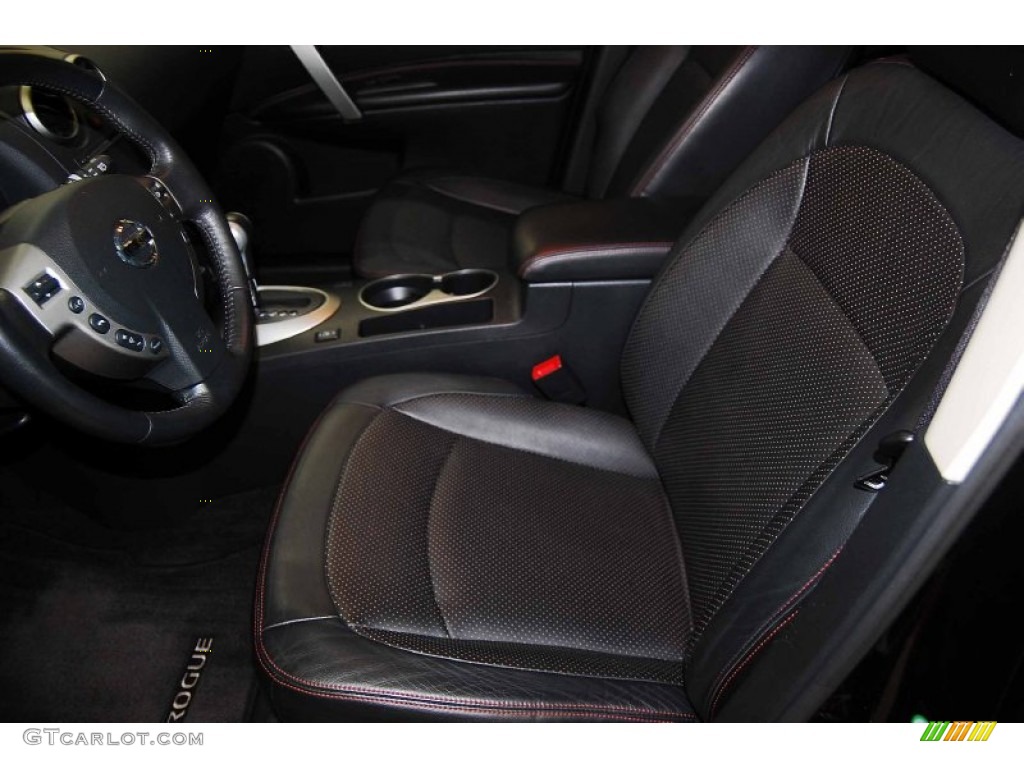2011 Rogue SL - Wicked Black / Black photo #10