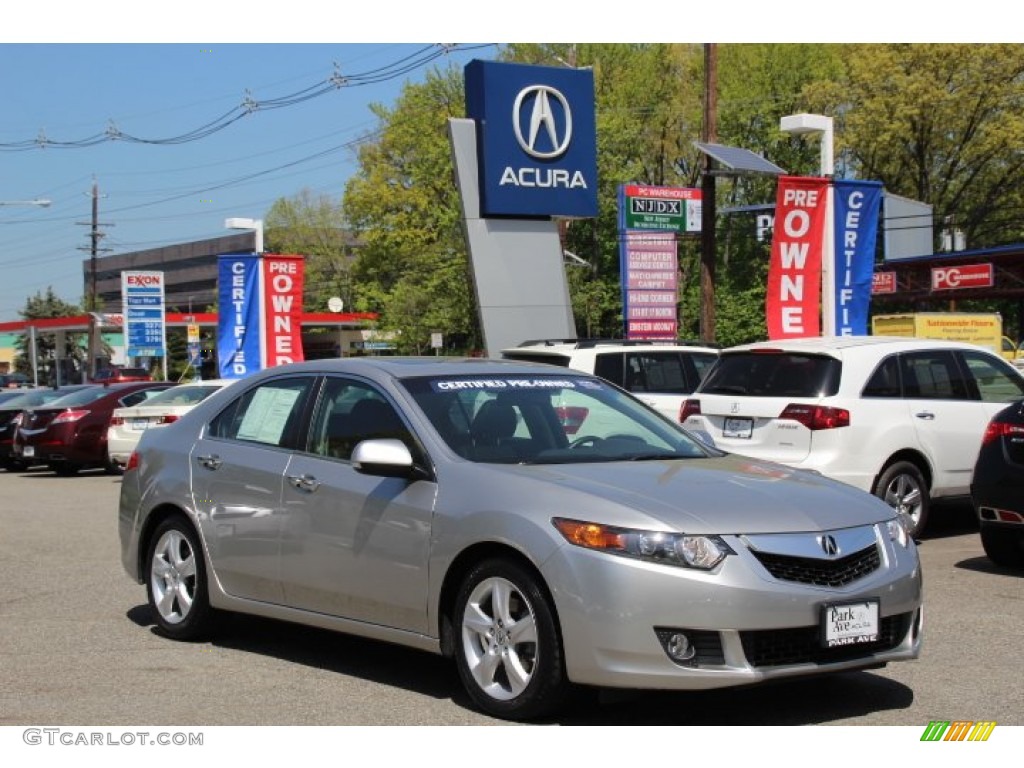 2010 TSX Sedan - Palladium Metallic / Ebony photo #1