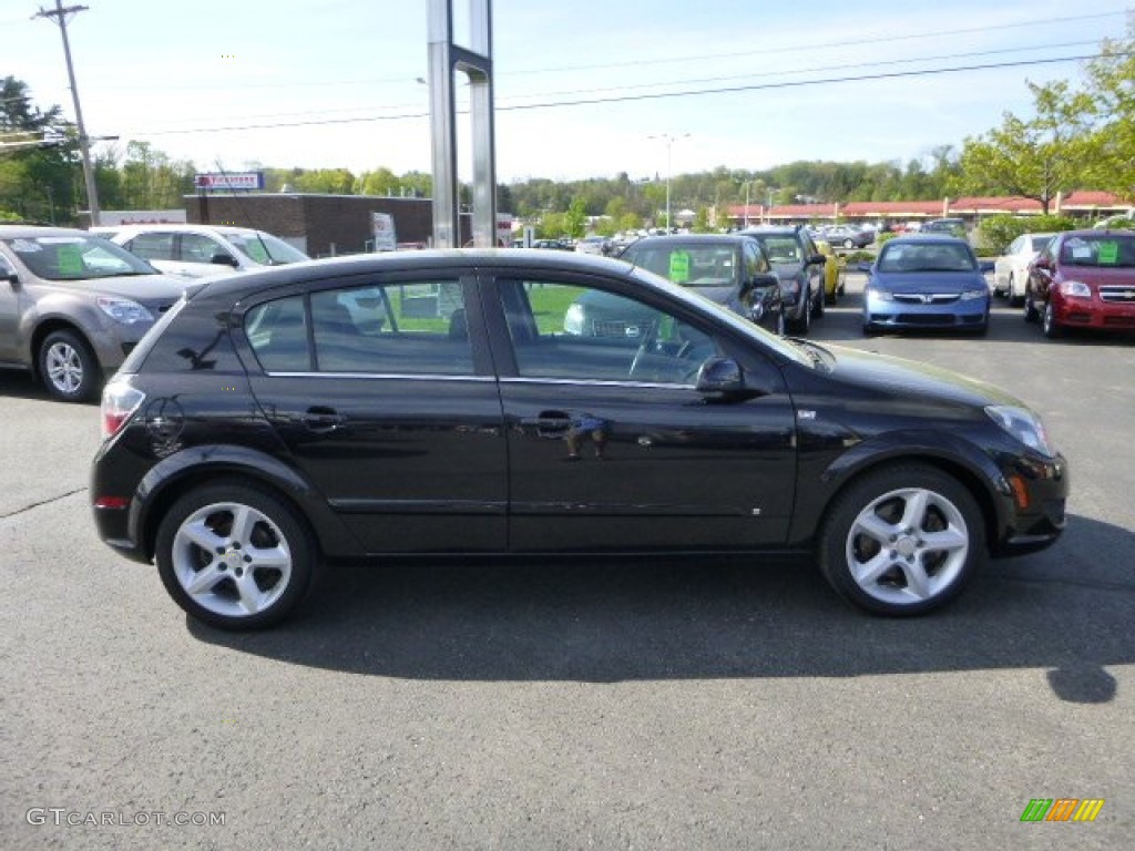 2008 Astra XR Sedan - Black Sapphire / Charcoal photo #2