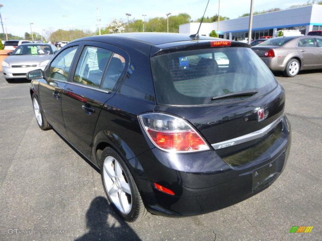 2008 Astra XR Sedan - Black Sapphire / Charcoal photo #5