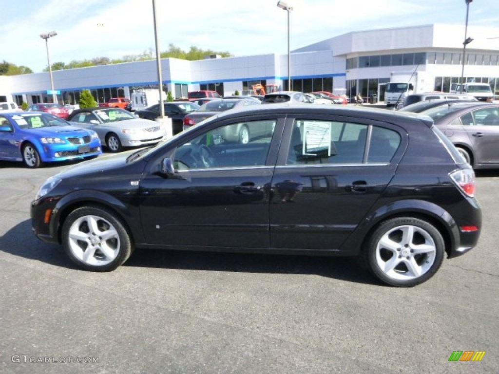 2008 Astra XR Sedan - Black Sapphire / Charcoal photo #6