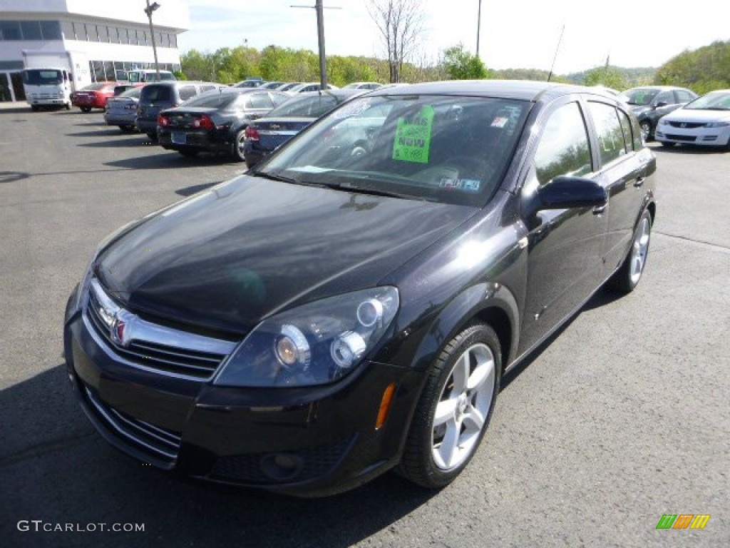 2008 Astra XR Sedan - Black Sapphire / Charcoal photo #7