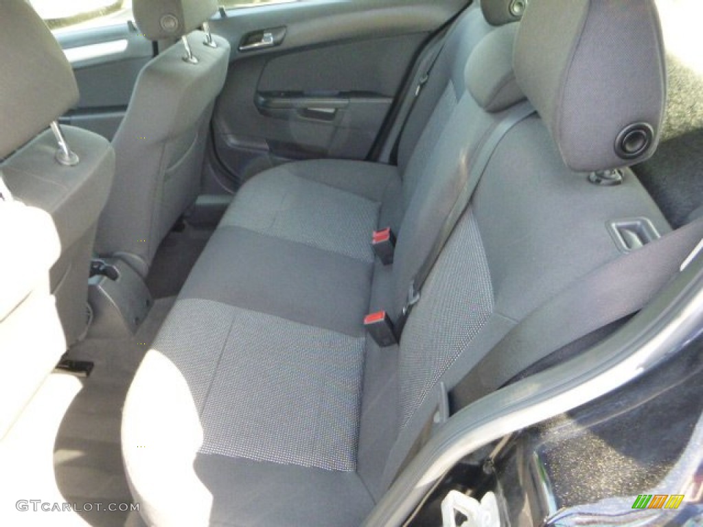 2008 Astra XR Sedan - Black Sapphire / Charcoal photo #11