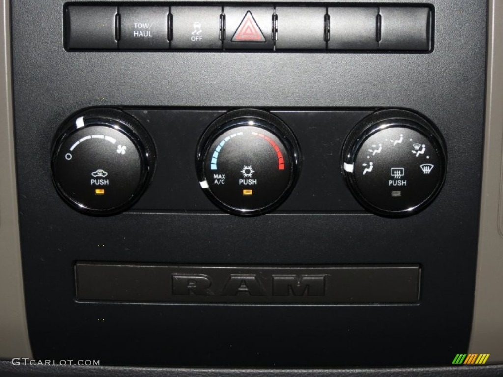 2011 Dodge Ram 1500 ST Crew Cab Controls Photo #80693399
