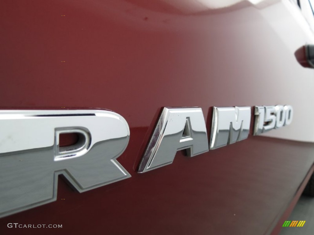 2011 Ram 1500 ST Crew Cab - Deep Cherry Red Crystal Pearl / Dark Slate Gray/Medium Graystone photo #22