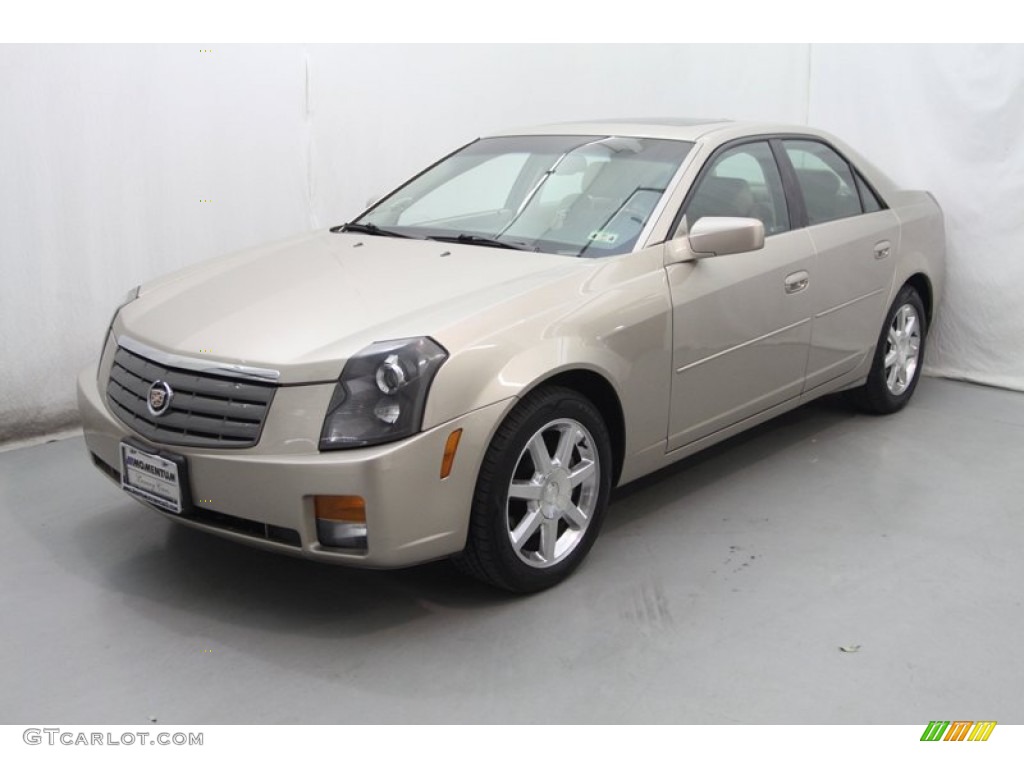 2005 CTS Sedan - Sand Storm / Light Neutral photo #14