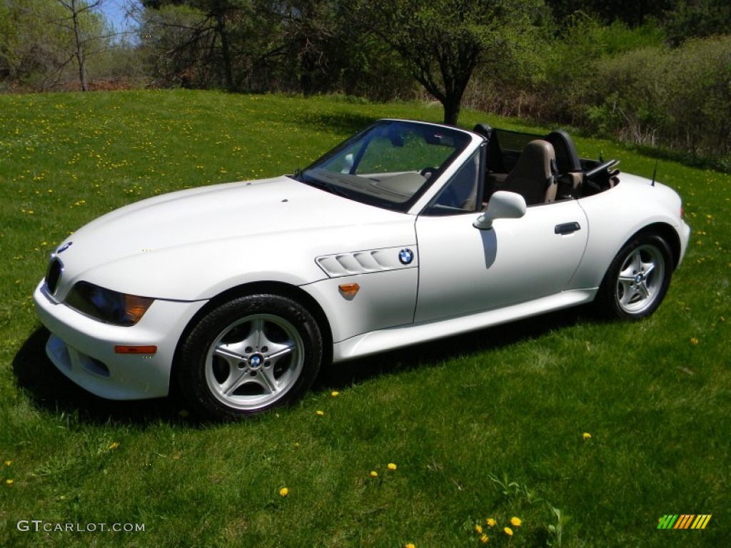 1999 Z3 2.3 Roadster - Alpine White / Beige photo #1