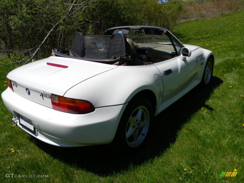 1999 Z3 2.3 Roadster - Alpine White / Beige photo #4