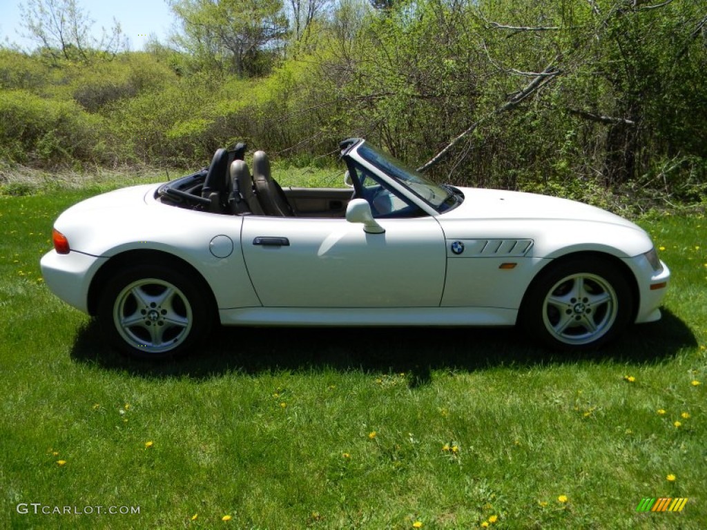 1999 Z3 2.3 Roadster - Alpine White / Beige photo #5