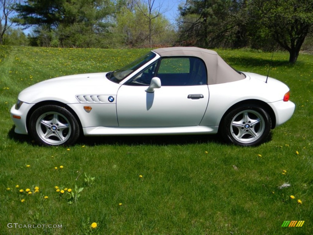 1999 Z3 2.3 Roadster - Alpine White / Beige photo #9