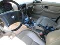 Beige 1999 BMW Z3 2.3 Roadster Interior Color