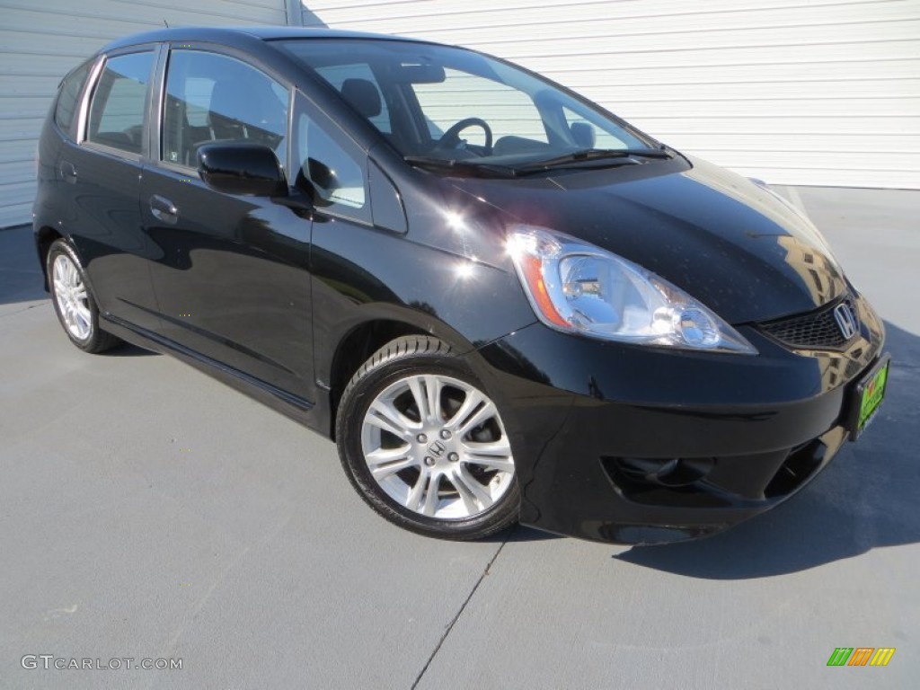 2011 Fit Sport - Crystal Black Pearl / Sport Black photo #2