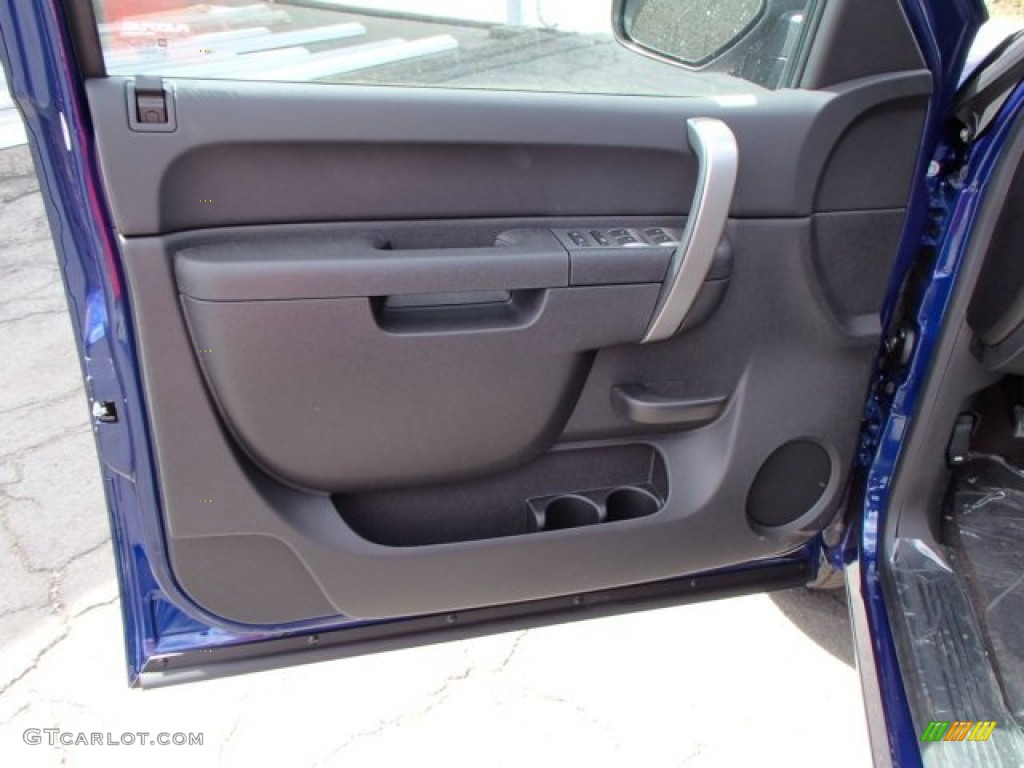 2013 Silverado 1500 LT Extended Cab 4x4 - Blue Ray Metallic / Ebony photo #12