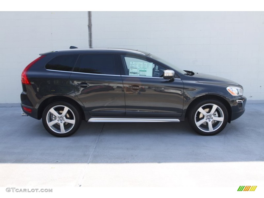 Saville Grey Metallic 2013 Volvo XC60 T6 AWD R-Design Exterior Photo #80696113