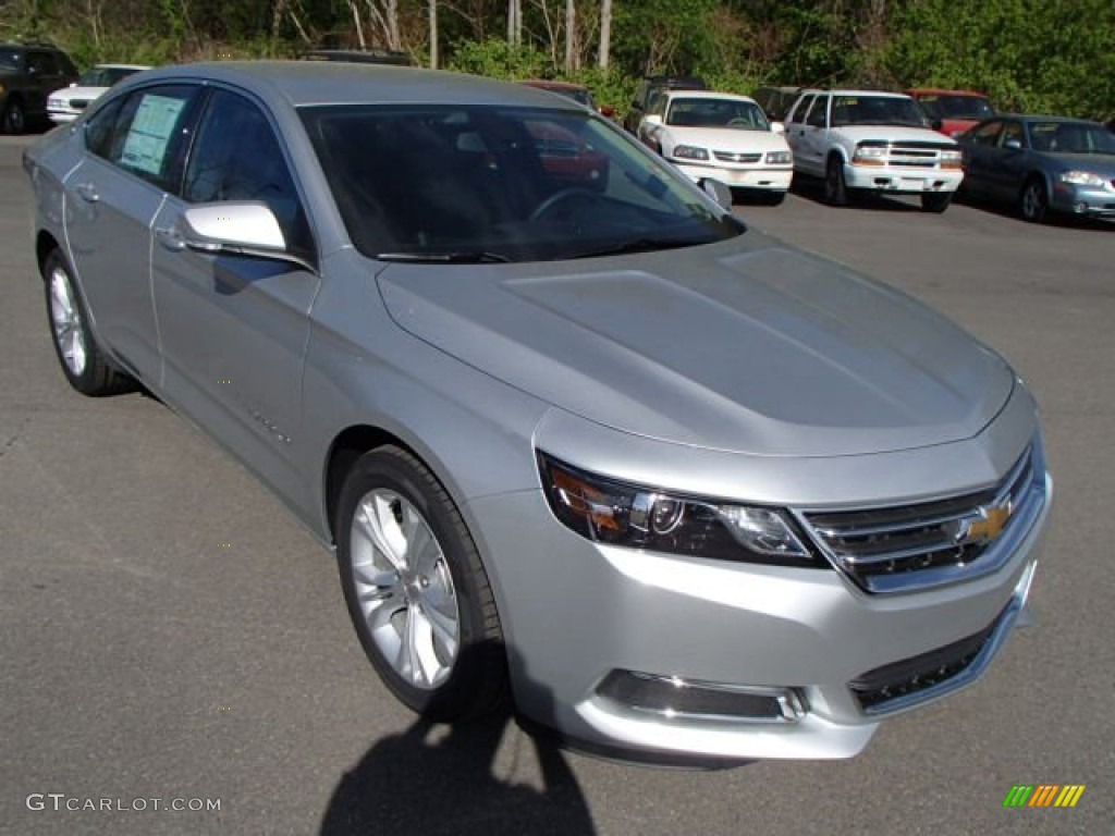 Silver Ice Metallic 2014 Chevrolet Impala LT Exterior Photo #80696380