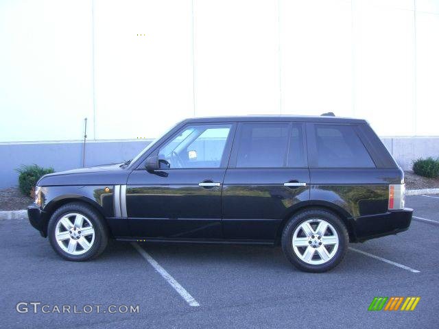 2005 Range Rover HSE - Java Black Pearl / Charcoal/Jet photo #3