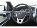 2013 Volvo XC60 R Design Off Black/Beige Inlay Interior Steering Wheel Photo