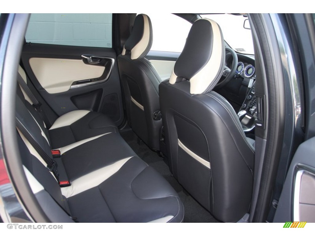2013 Volvo XC60 T6 AWD R-Design Rear Seat Photo #80696543