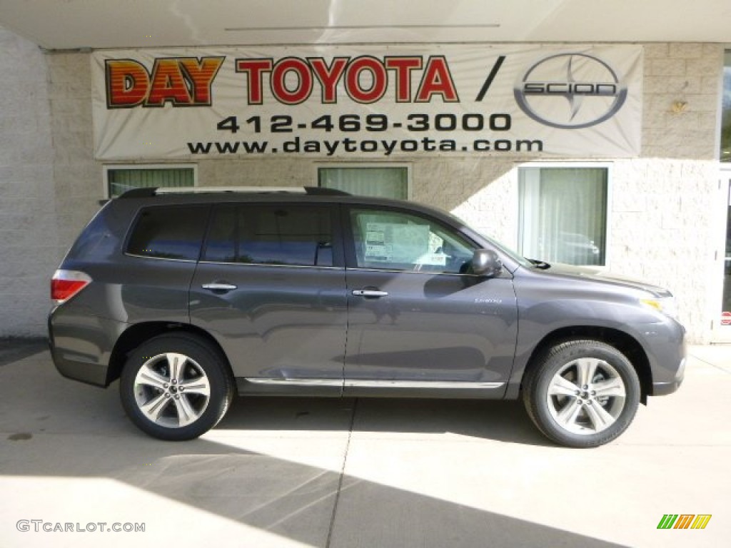2013 Highlander Limited 4WD - Magnetic Gray Metallic / Ash photo #1