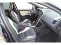 2013 Volvo XC60 R Design Off Black/Beige Inlay Interior Front Seat Photo